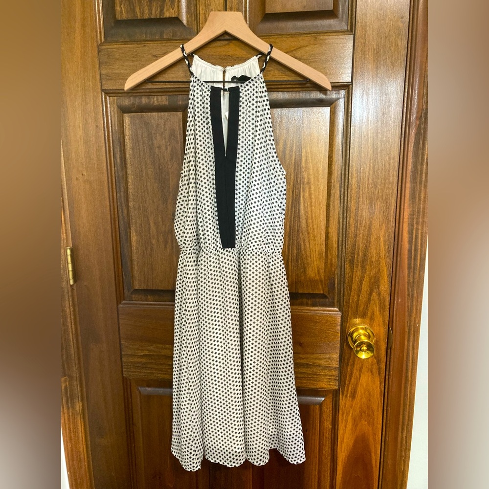 H&M Black and White Dress
